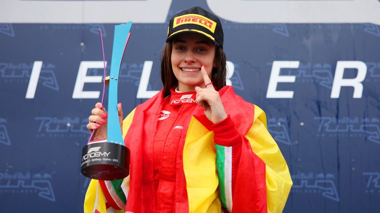 Marta Garcia is favourite to win the first F1 Academy title