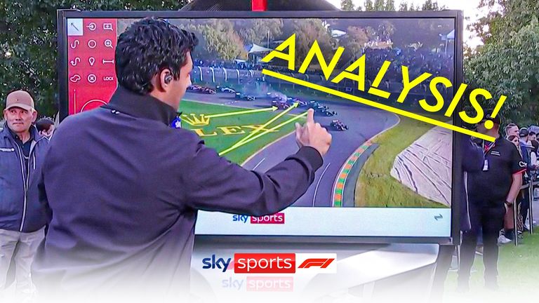 Karun Chandhok analyses the onboard view as Alpine's Esteban Ocon and Pierre Gasly collided at the end of the Australian Grand Prix.