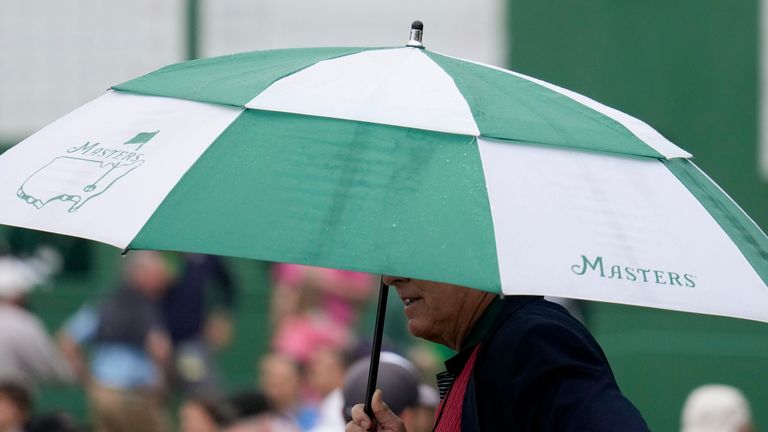 ¿La lluvia y las tormentas llevarán a The Masters a un quinto día?