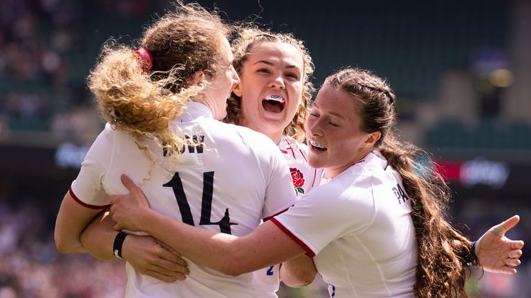 England are the No 1 ranked team in women's rugby union