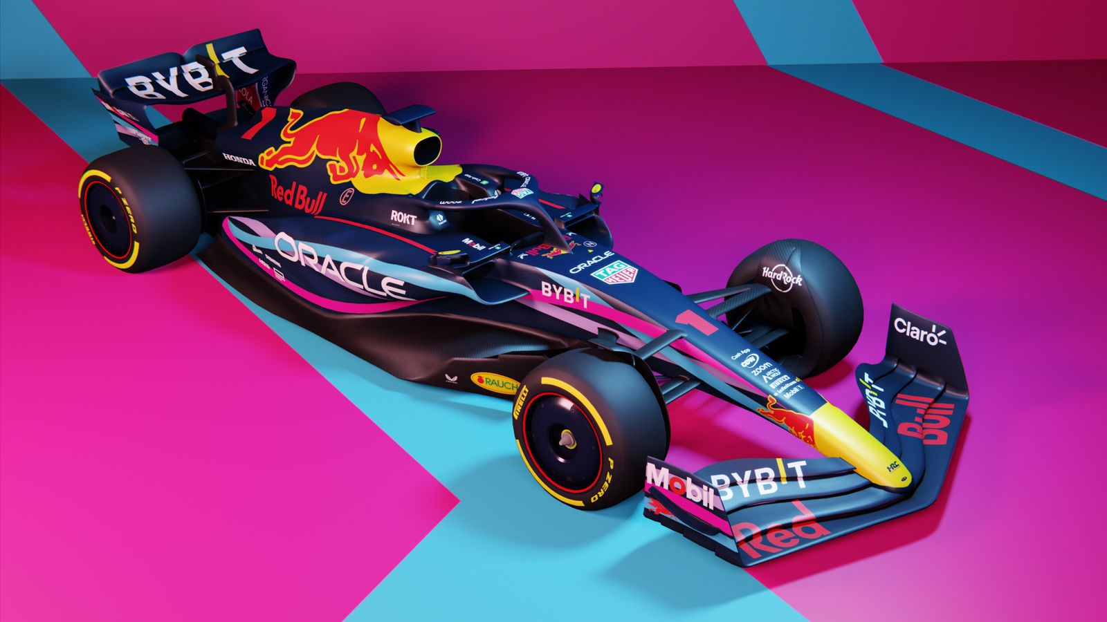 Miami Grand Prix Red Bull Unveil Special RB19 Livery Designed By Fan   Skysports Red Bull Miami Livery 6143000 