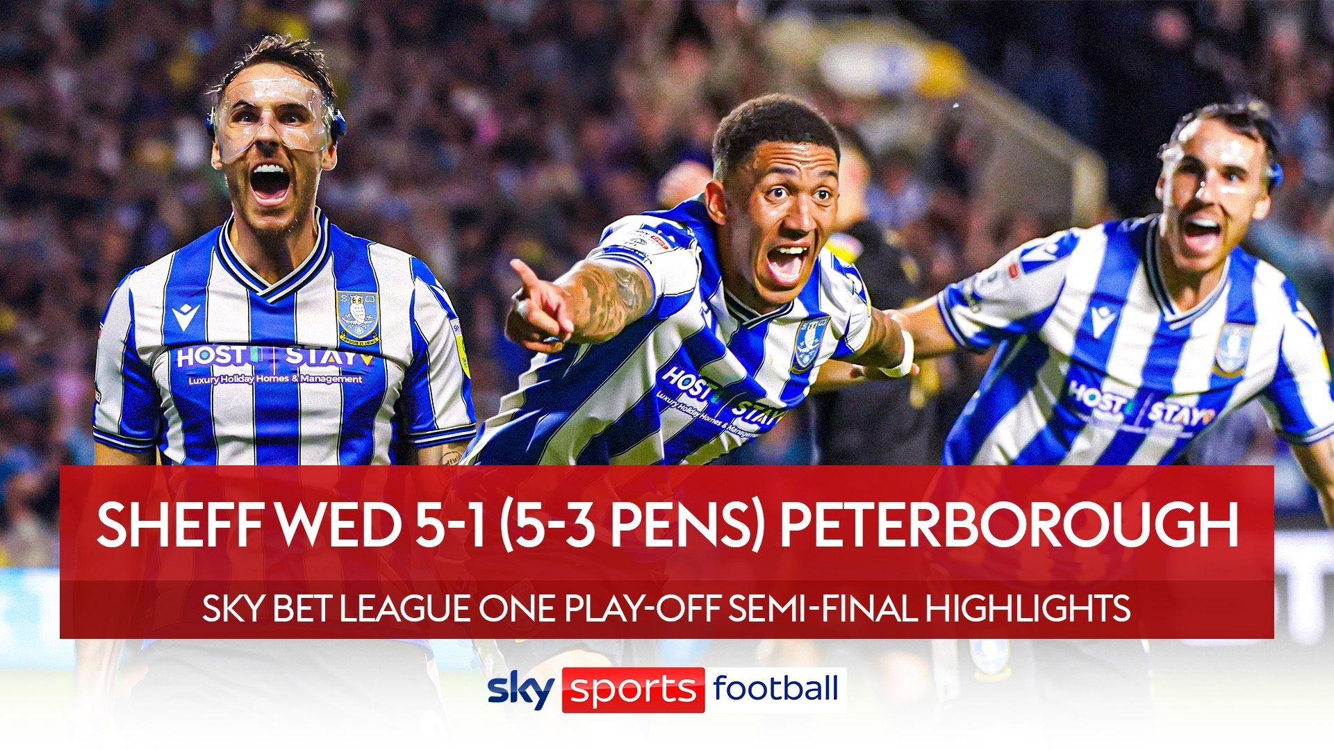 Sheff Wed 5-1 Peterborough (5-3 pens) | Owls complete miracle comeback!