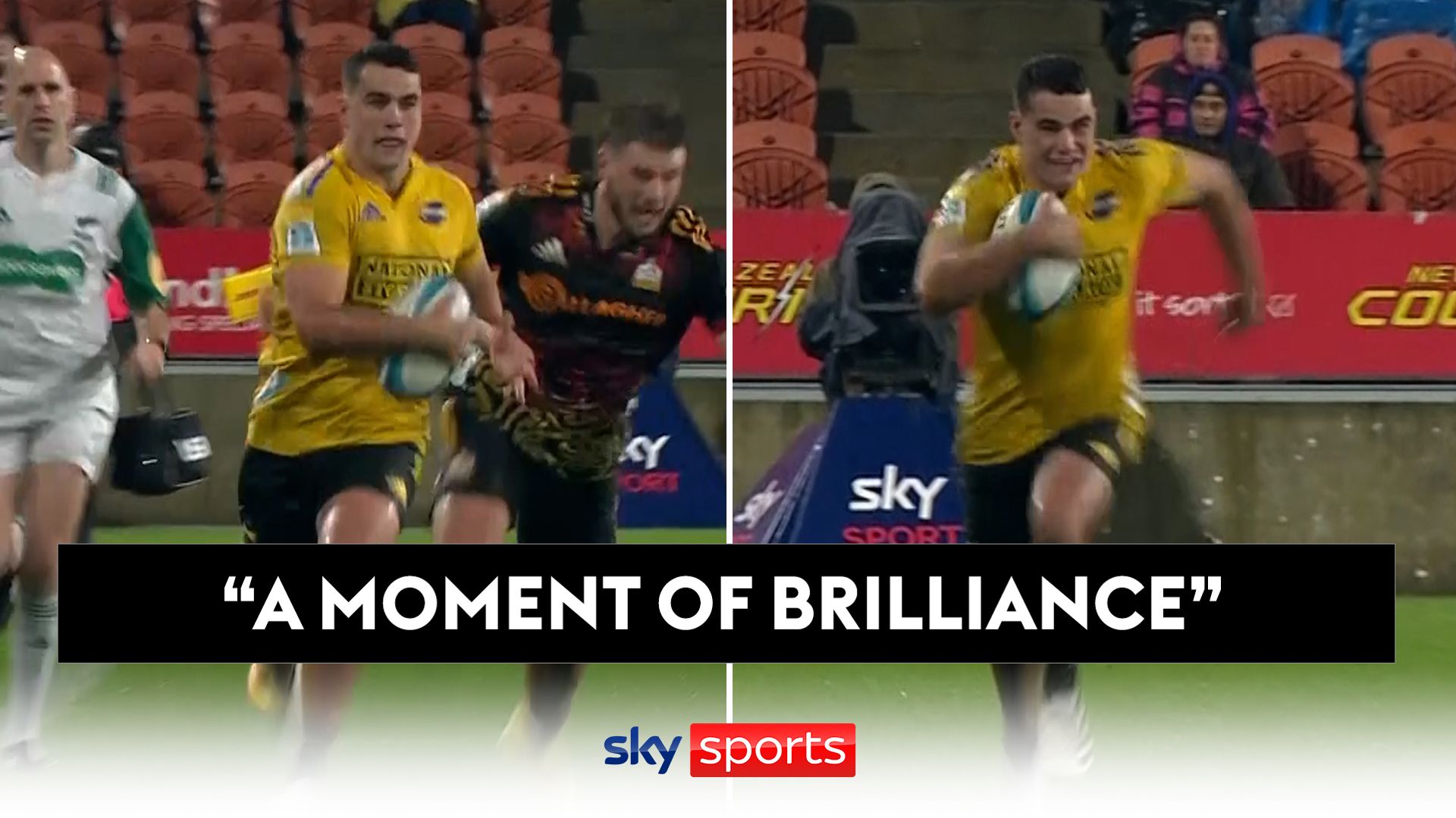 'Pure individual skill' - Moorby scores stunner for Hurricanes