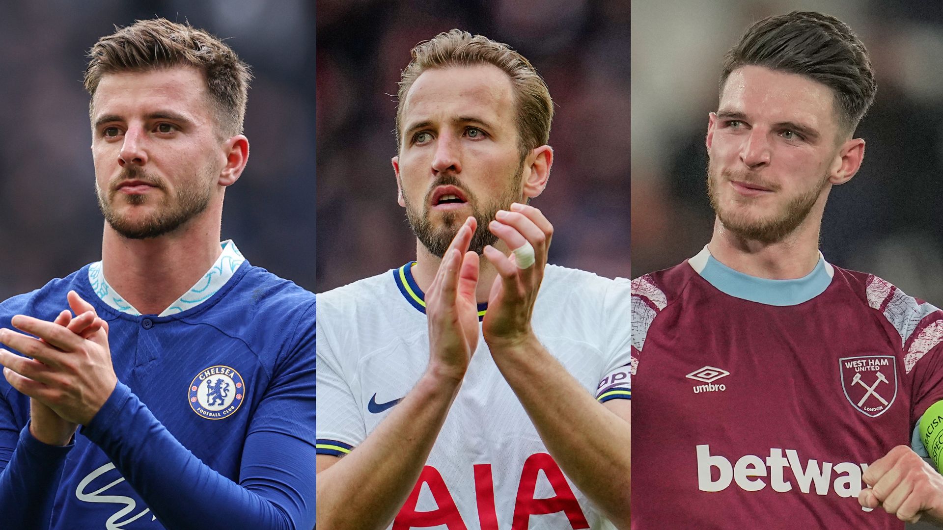 Kane is Man Utd's No 1 target | Club also want Rice and Mount