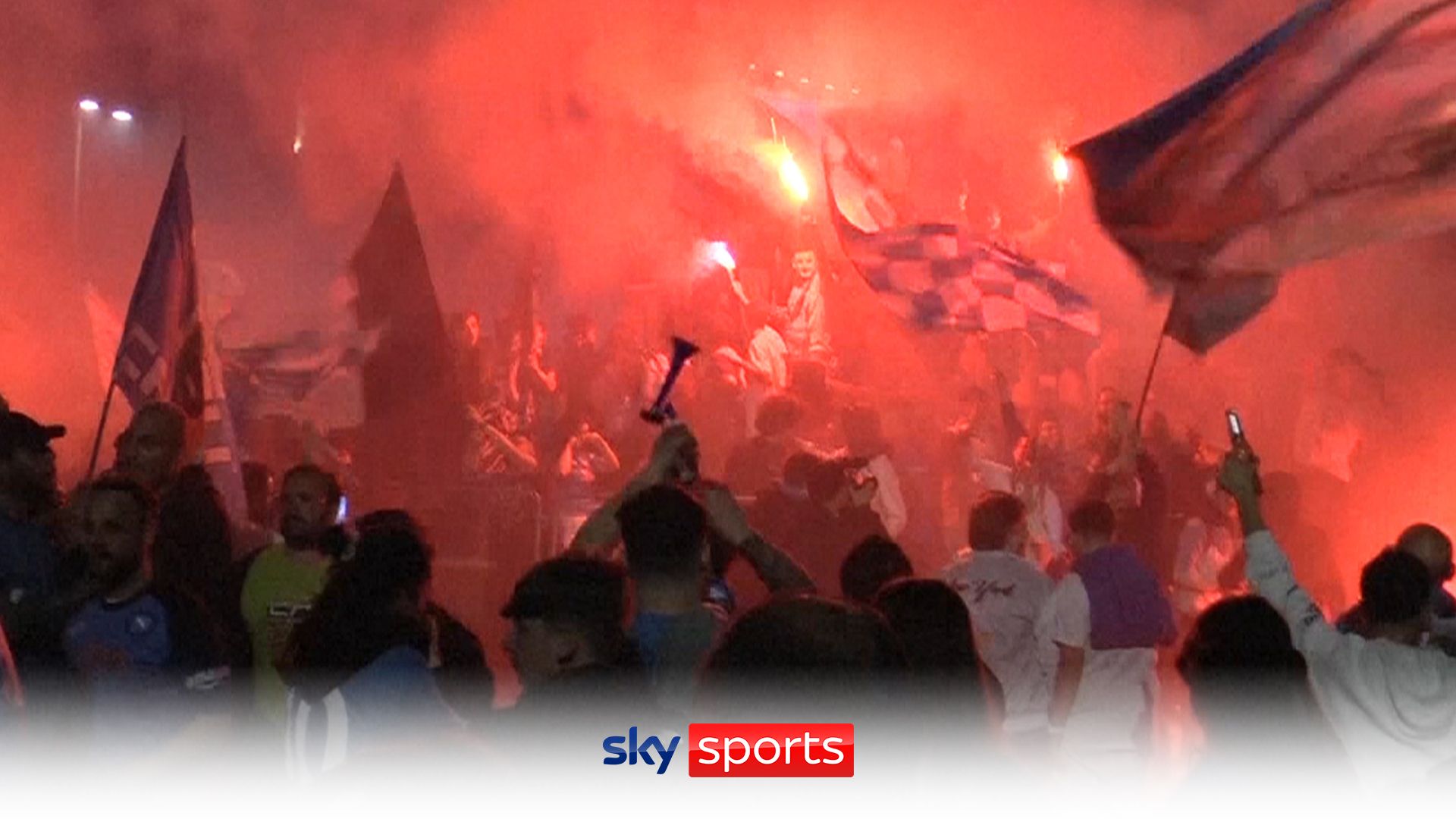 Chaos in Naples as Napoli win Serie A title for first time in 33 years!