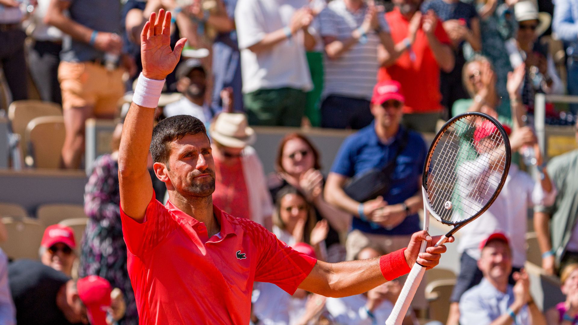 Djokovic sends political message about Kosovo at French Open