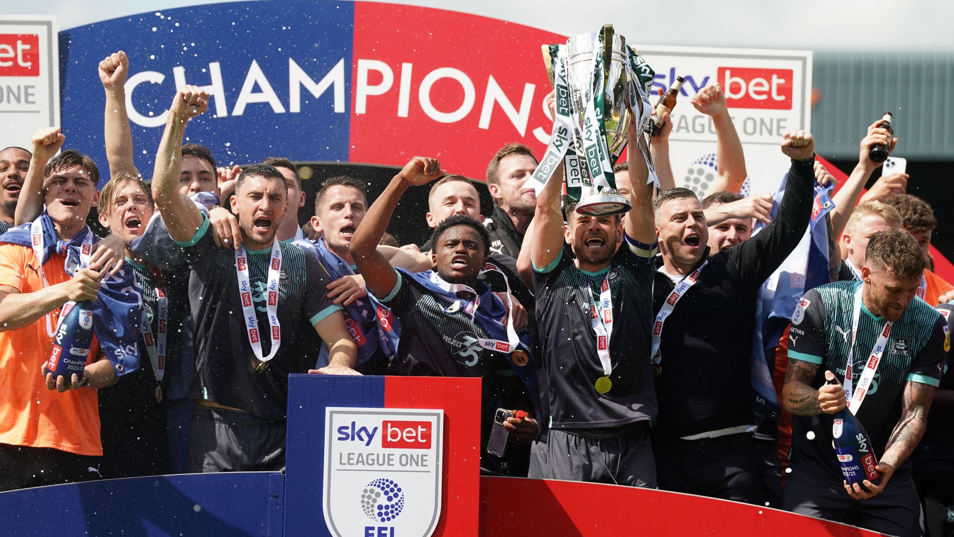 Plymouth win at Vale to seal League One title
