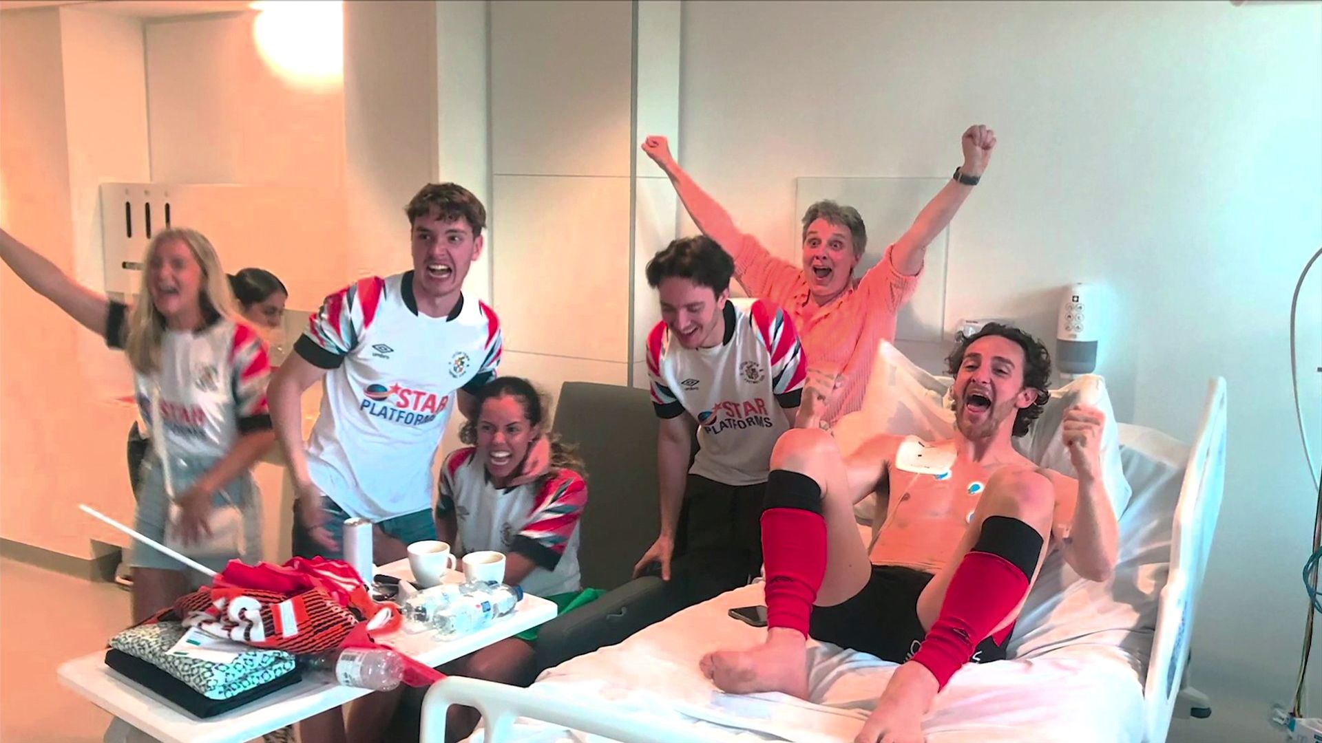 'Immense' Lockyer celebrates Luton promotion from hospital