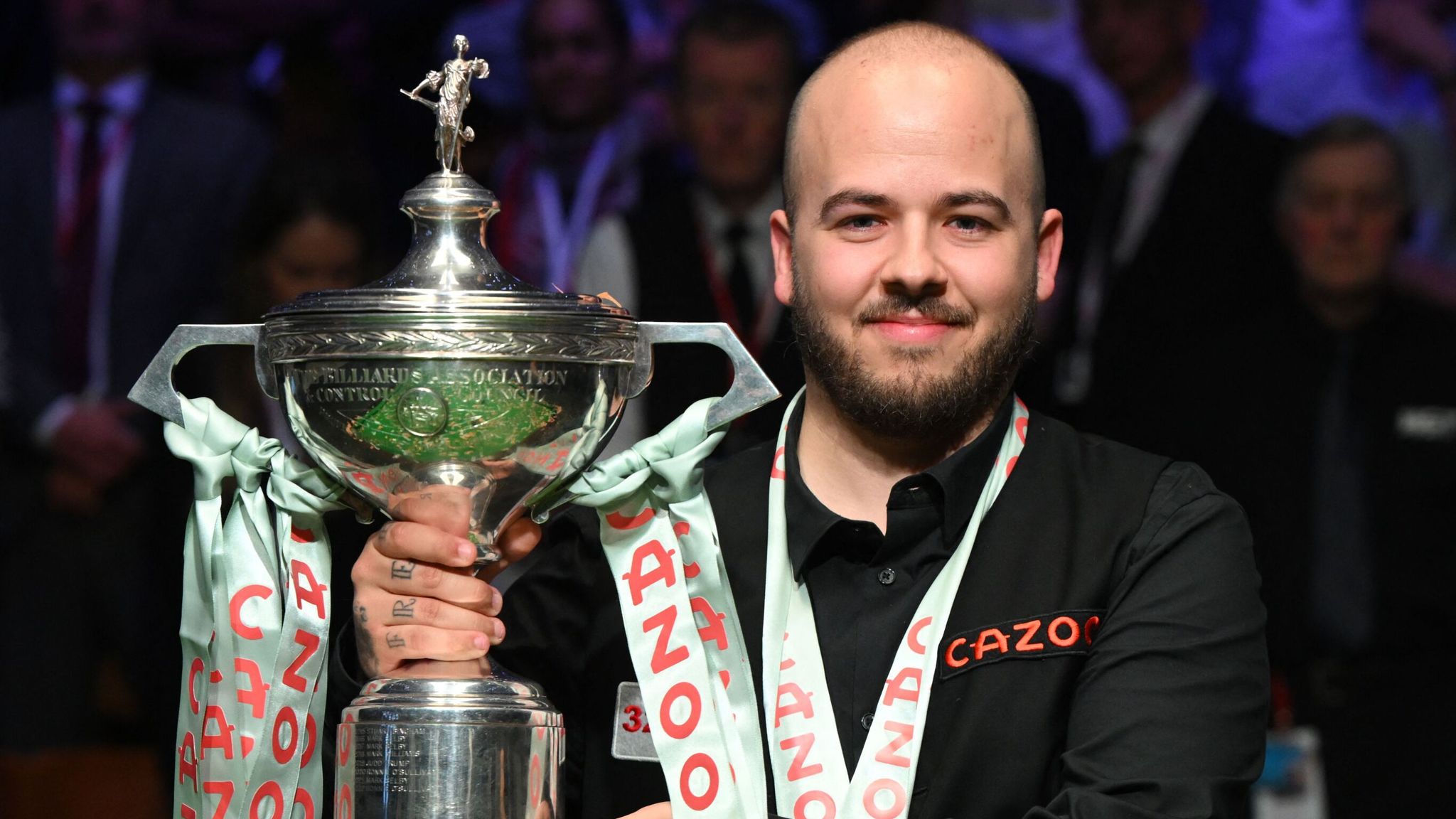 World Snooker Championship: Luca Brecel holds off Mark Selby