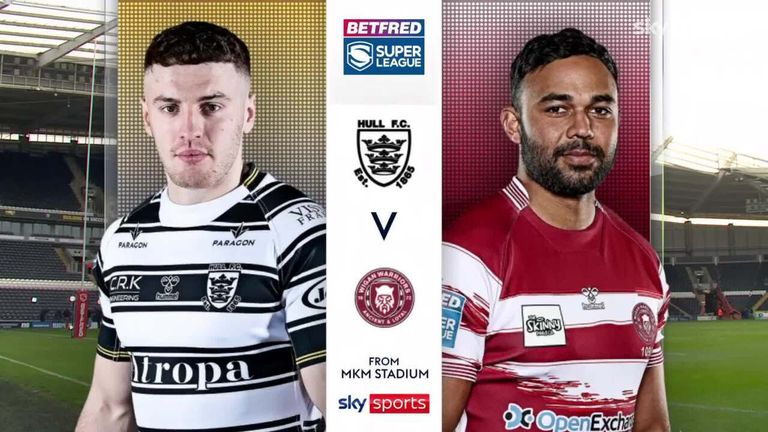 Highlights of Hull FC's clash with the Wigan Warriors in the Super League.