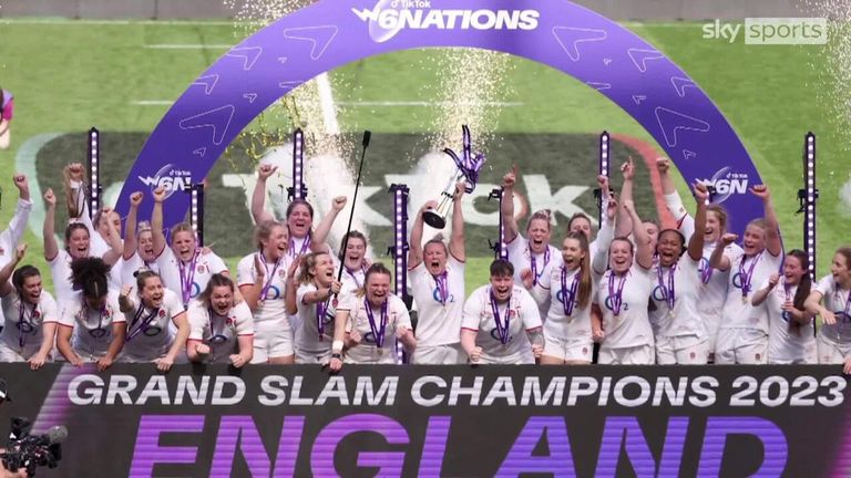 England player Ellie Kildunne describes the feeling of playing in front of a record crowd for a woman's international at Twickenham