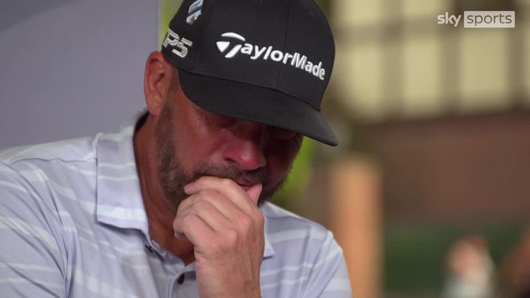Block broke down in tears as he reflected on his week at the PGA Championship, saying he has been living a dream