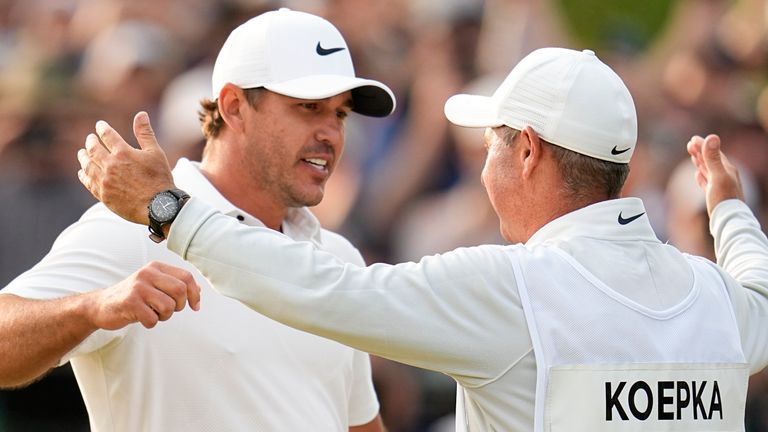 Koepka's victory gave him his first major title since winning the PGA Championship in 2019