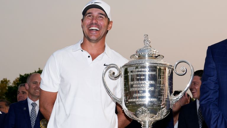 Brooks Koepka's victory at the PGA Championship boosts his hopes of playing the Ryder Cup in September