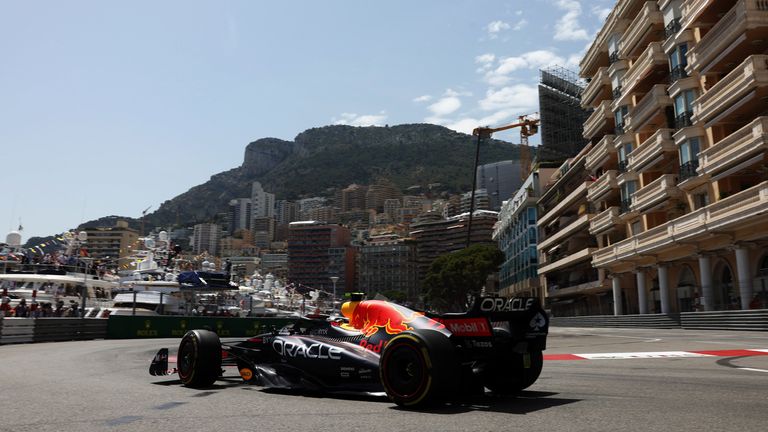 Sergio Perez is seeking back-to-back wins in Monaco