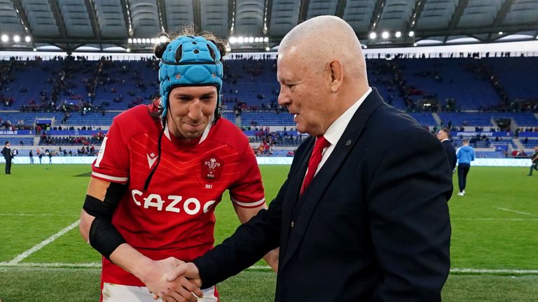 Tipuric, 33, departs the Test scene having made an 'outstanding contribution to Welsh rugby, says Gatland 