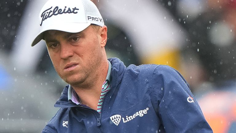 Justin Thomas missed the cut at 14 over 