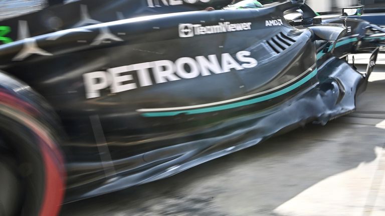 Mercedes' new sidepods are a big move away from their 'zero-sidepod' concept they had run since the beginning of 2022