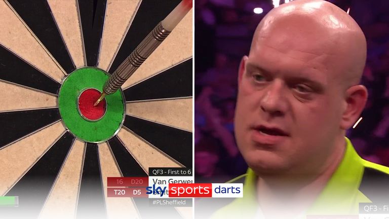 Smith ends Michael van Gerwen's Sheffield hopes with stunning 130 bullseye checkout