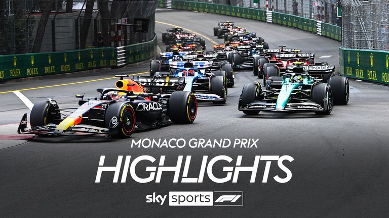 Highlights of the Monaco Grand Prix at the sixth race of the season