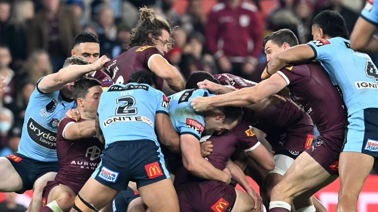 State of Origin always produces fierce and fiery contests
