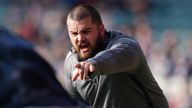 Leicester Tigers' scrum coach Tom Harrison has joined the England setup