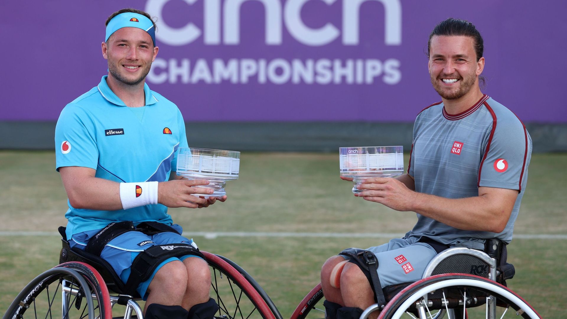 Hewett & Reid clinch Queen's Club wheelchair doubles title