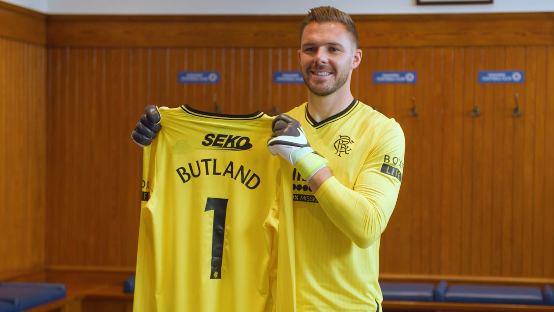 Rangers sign Butland on four-year deal