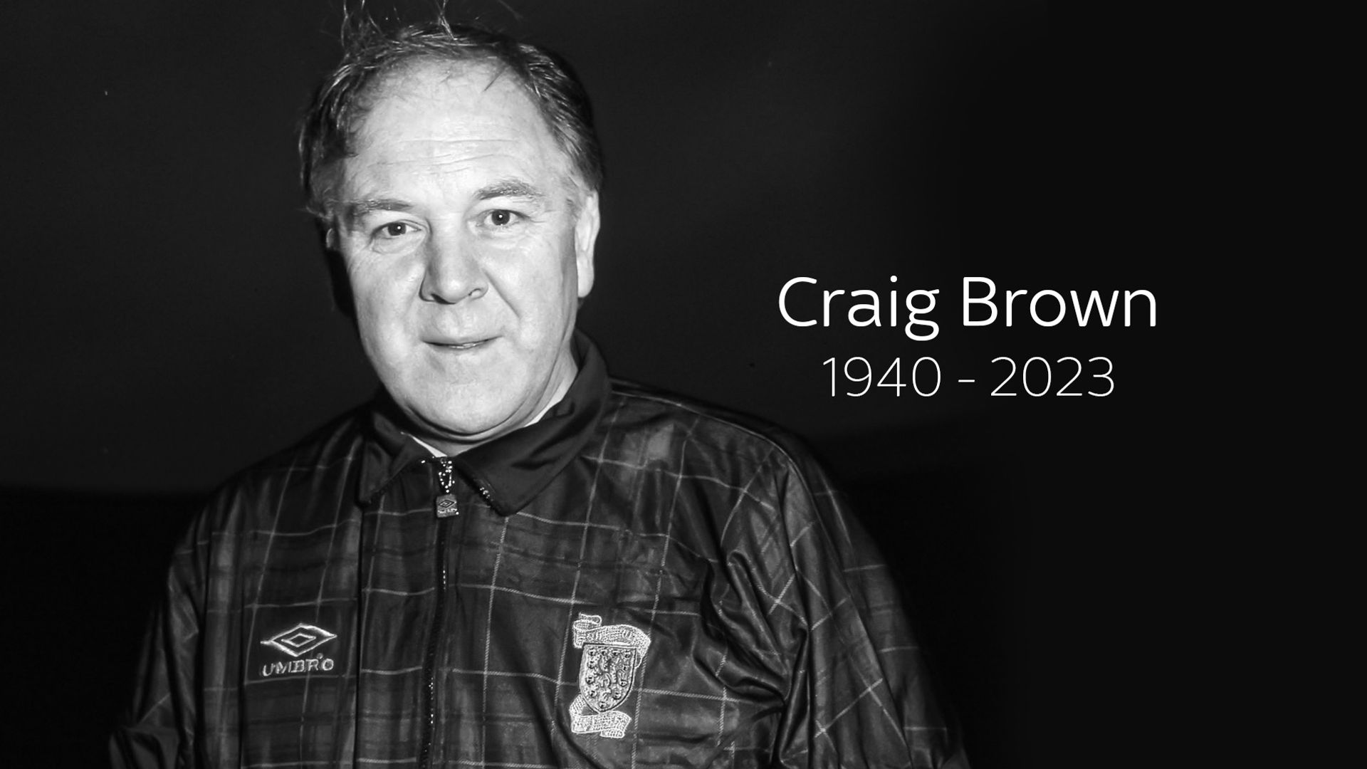 Scotland legend Craig Brown dies aged 82