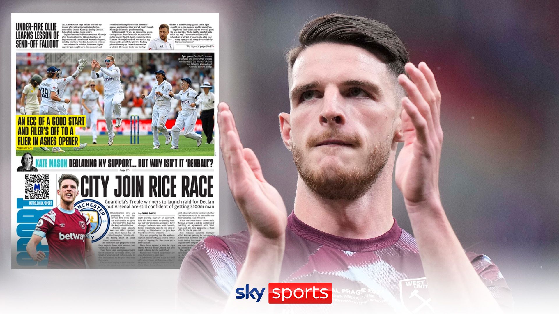 'It feels like the title race all over again' | Will Rice pick City or Arsenal?