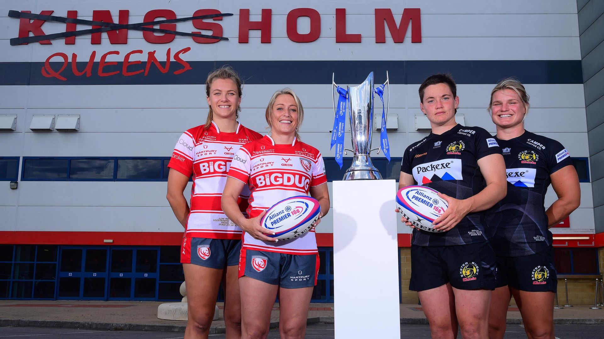 Premier 15s final: Exeter ready for history | Kingsholm changed to Queensholm