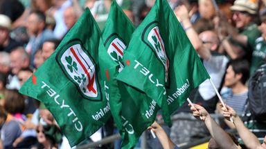 London Irish are expected to be suspended from the Premiership on Tuesday