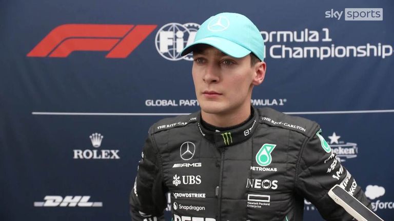 Mercedes driver George Russell reflects on his qualifying session after he dropped out in Q2.