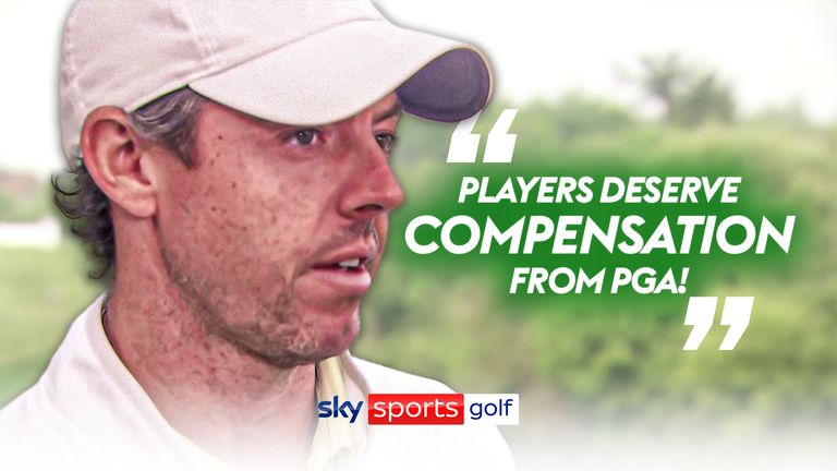 Rory McIlroy dice que siente por aquellos que rechazaron los enfoques de LIV golf y tomaron la 'decisión masiva' de quedarse con la gira de la PGA