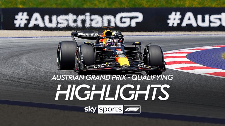 Highlights from qualifying at the Austrian GP.