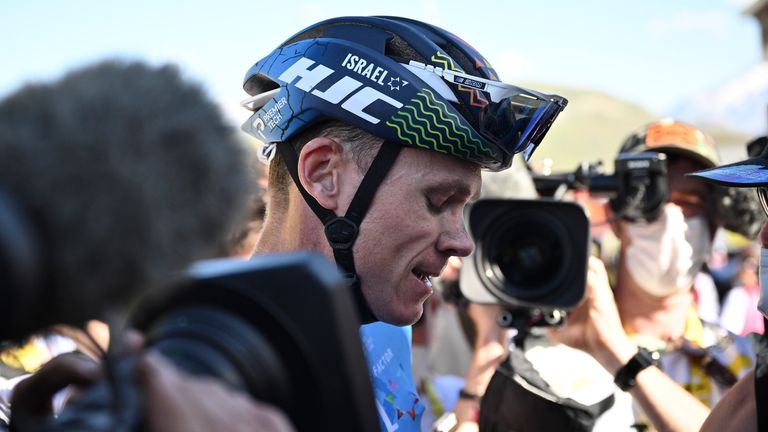 Froome won the Tour de France in 2013, 2015, 2016 and 2017