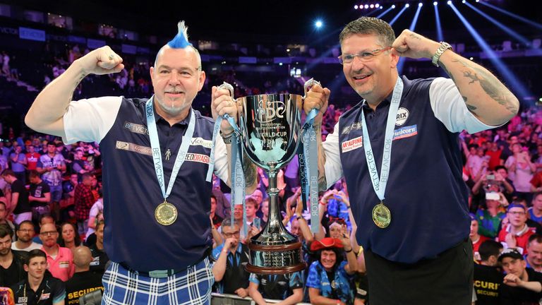 Gary Anderson won the 2019 World Cup of Darts with Peter Wright