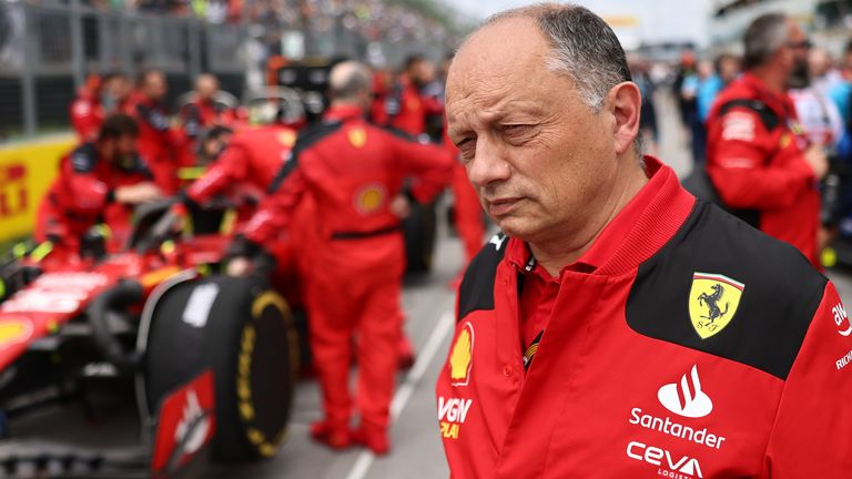 Frederic Vasseur is looking to turn around Ferrari's difficult spell in F1