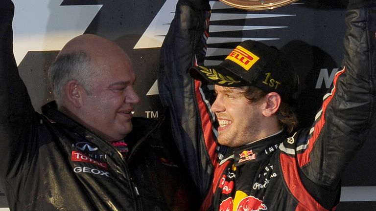 Marshall was chief designer during Sebastian Vettel's title-winning years in 2010, 2011, 2012 and 2013