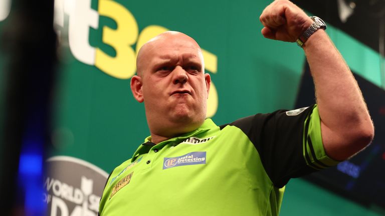 Michael van Gerwen logró la victoria del título de Polonia Darts Masters el sábado