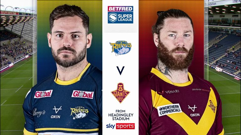 Highlights of the Betfred Super League match between Leeds Rhinos and Huddersfield Giants. 