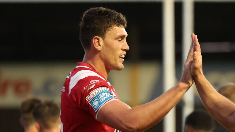 Sam Stone was the hero for Salford Red Devils against Warrington Wolves
