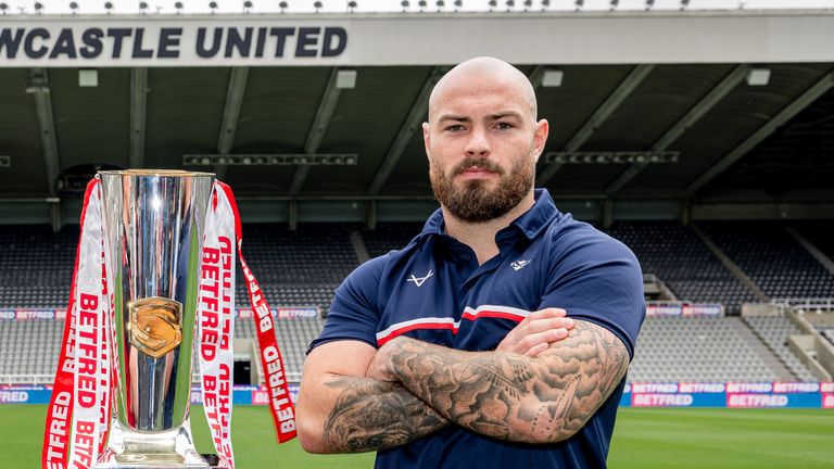 Newcastle-born Sam Luckley is back in his home city playing for Hull Kingston Rovers at Magic Weekend