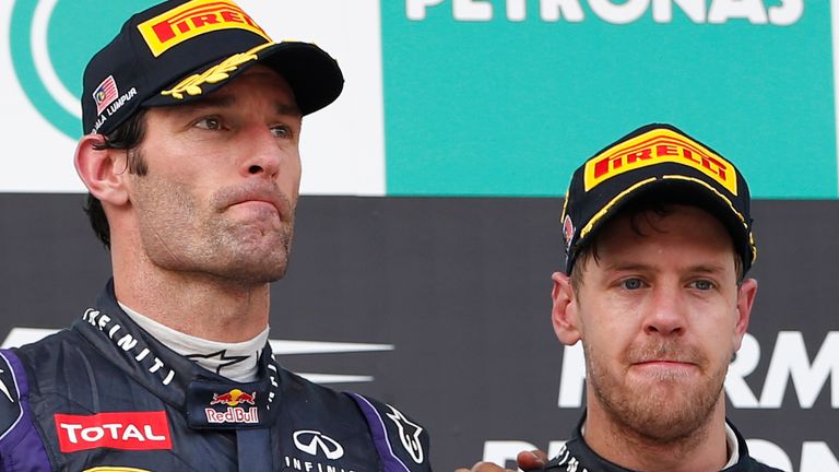 Mark Webber was left furious with Vettel after the 2013 Malaysia Grand Prix