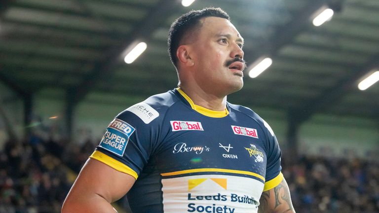 Zane Tetevano is awaiting surgery to repair a hole in his heart after suffering a stroke while training with Leeds