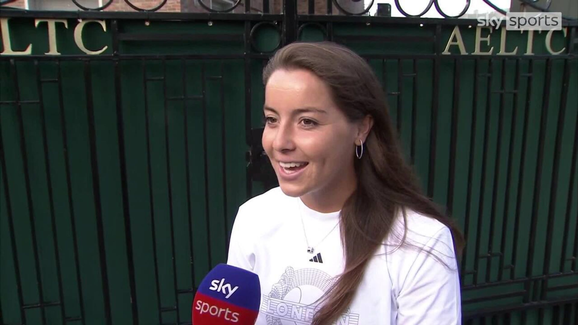 Brit Burrage gets first ever Wimbledon win | 'I can't stop smiling!'
