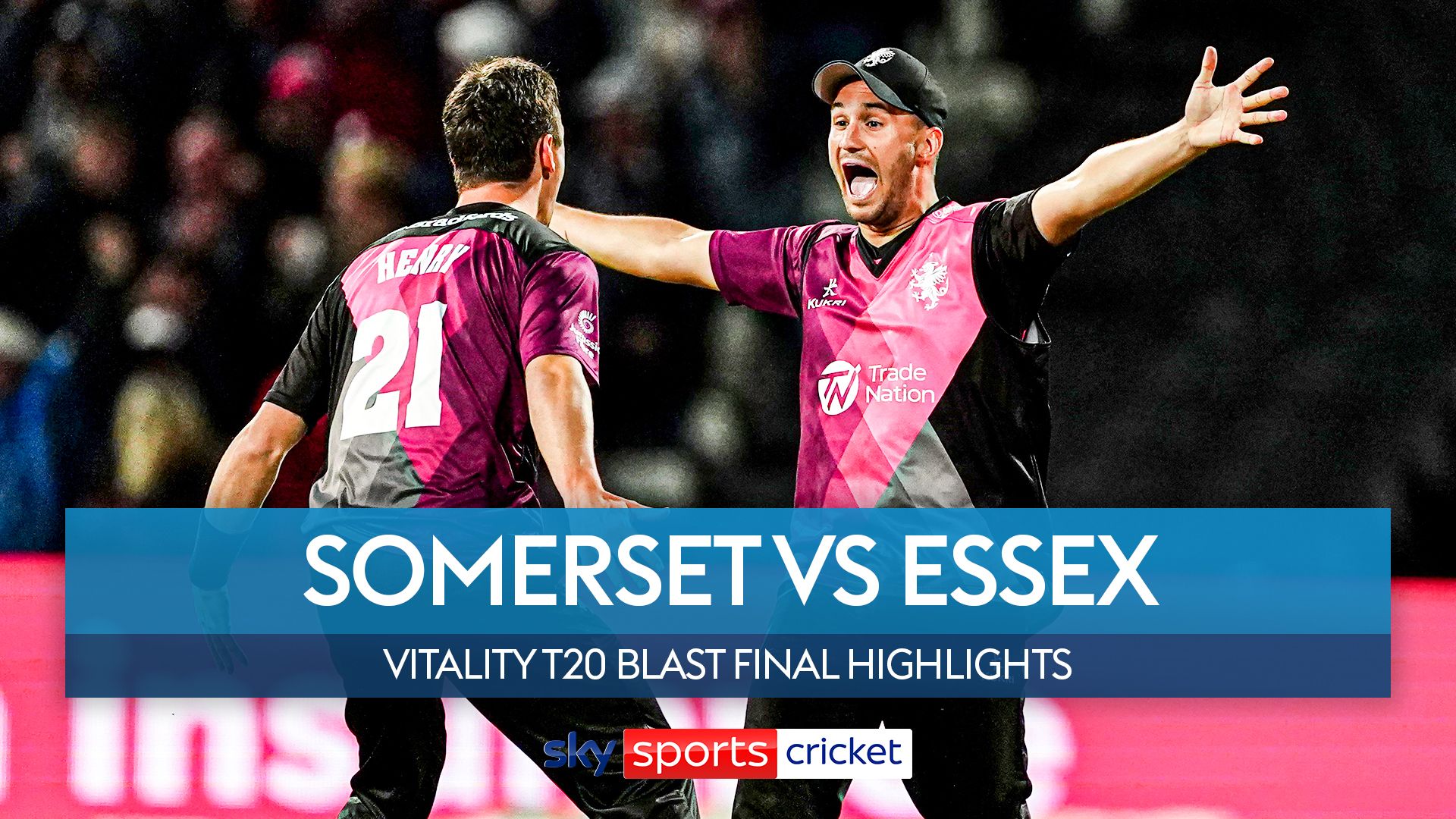 Highlights: Somerset beat Essex to win Vitality Blast title
