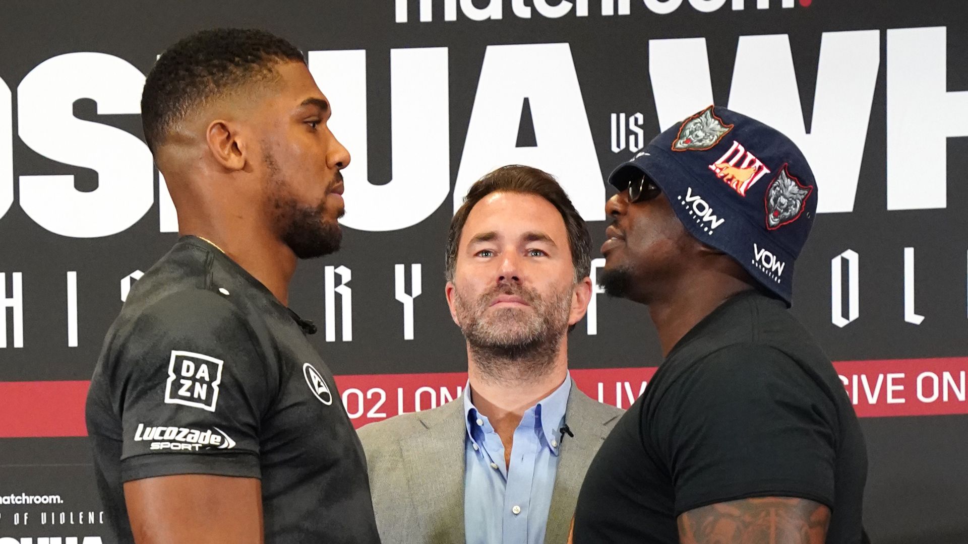 Joshua: Forget Wilder, they've been doing my head in!