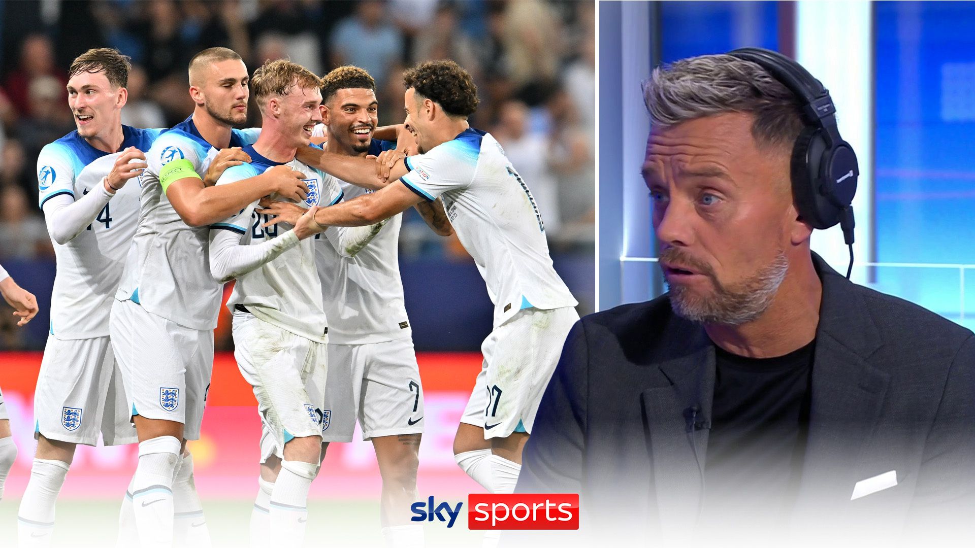 'Red cards are being flashed about!' | Ashley Cole sent off as England U21s take lead