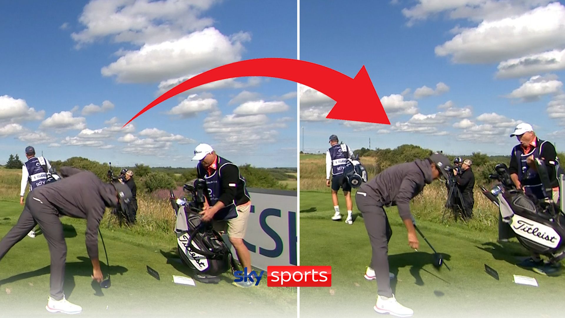 'It's gone from bad to worse!' | Cabrera-Bello snaps driver on nightmare 12th hole!